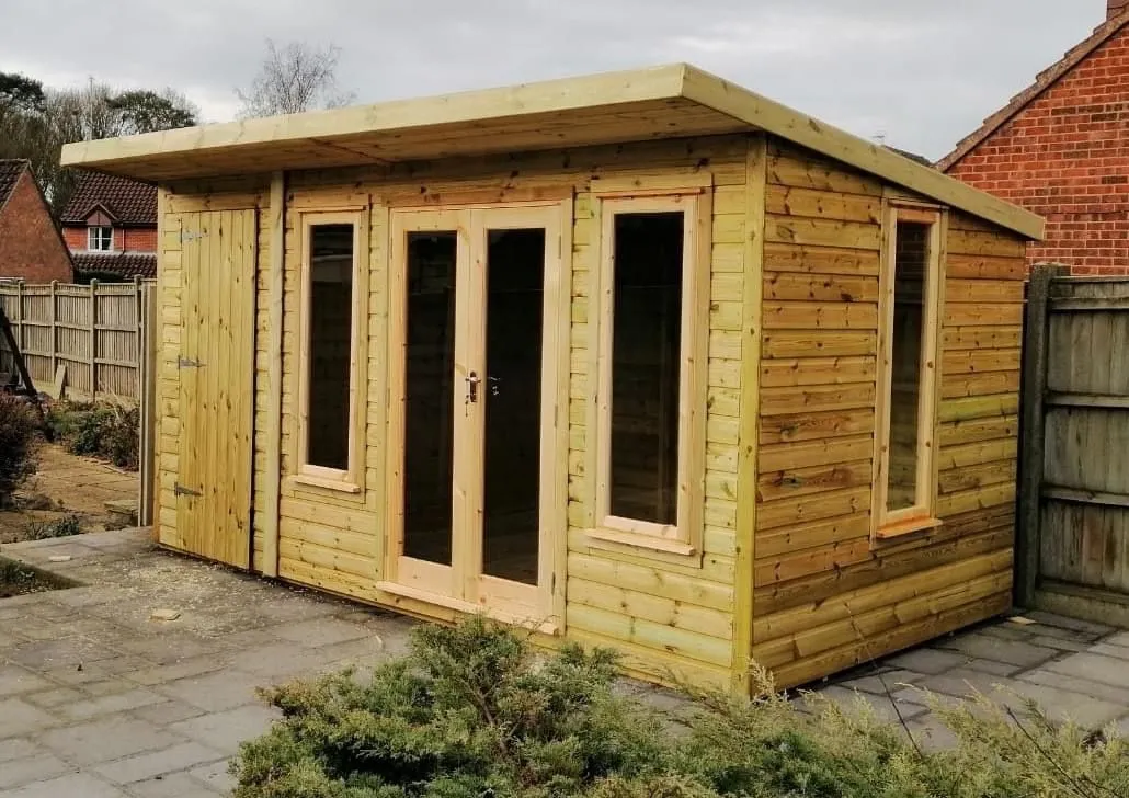 image: log cabin